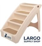 PetSafe CozyUp Folding Pet Stairs – Compact & Portable Pet Steps