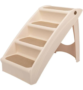 PetSafe CozyUp Folding Pet Stairs – Compact & Portable Pet Steps